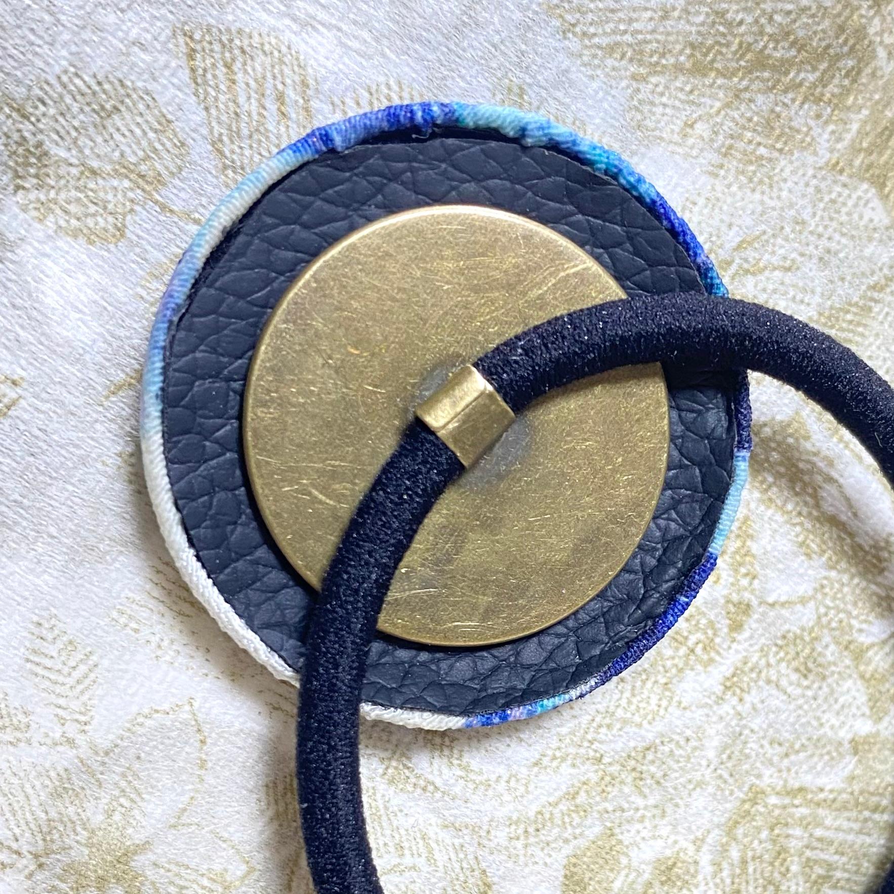 春のヘアアレンジアイテム【宝石シリーズ】選べる宝石カラー💎金箔付きキラキラヘアゴム | 3枚目